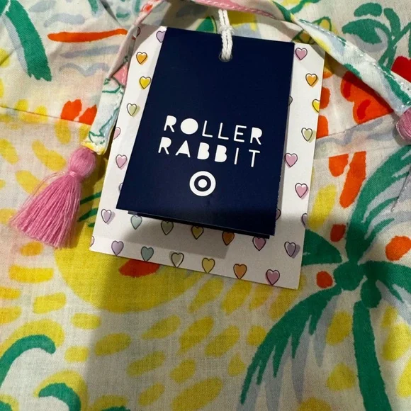 Roller Rabbit × Target Women's Vacation Drop Waist Mini Dress - Picture 6 of 9